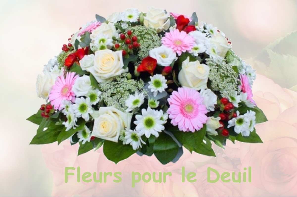 fleurs deuil LAVANGEOT